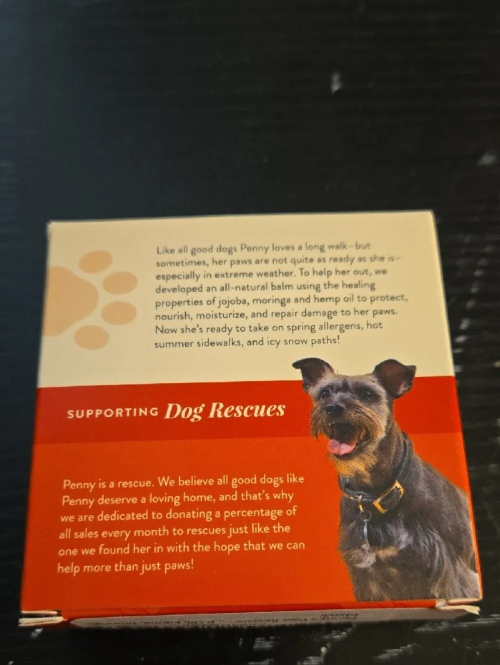 Paw Rescue Dog Paw Balm - Red